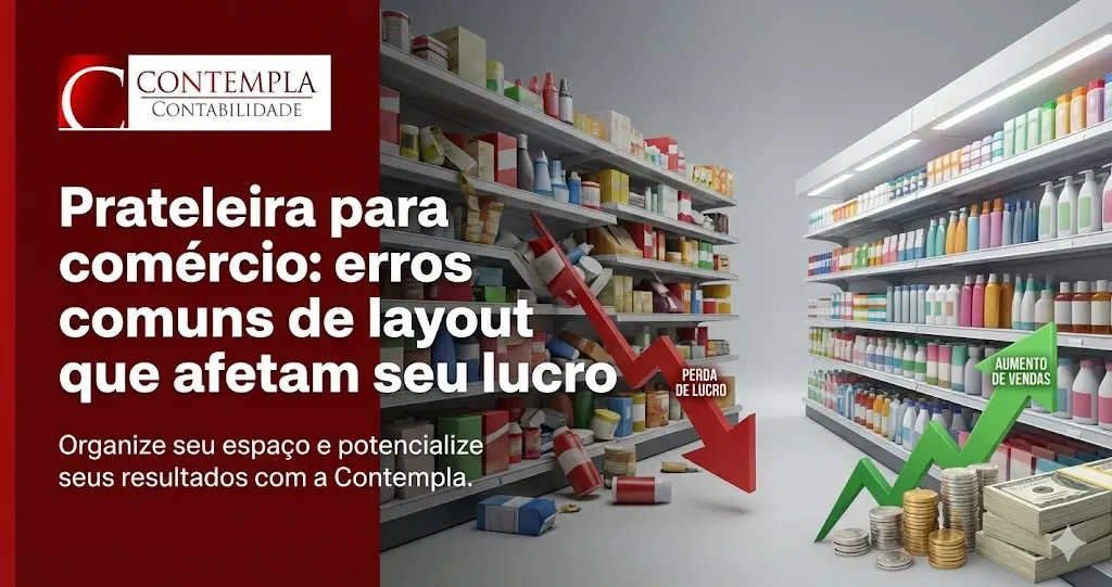 prateleira para comércio